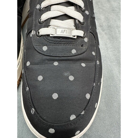 Nike Air Force 1 Low 07 LV8 Men's 13 Black Metallic Silver 718152-001 Shoes - Picture 12 of 12